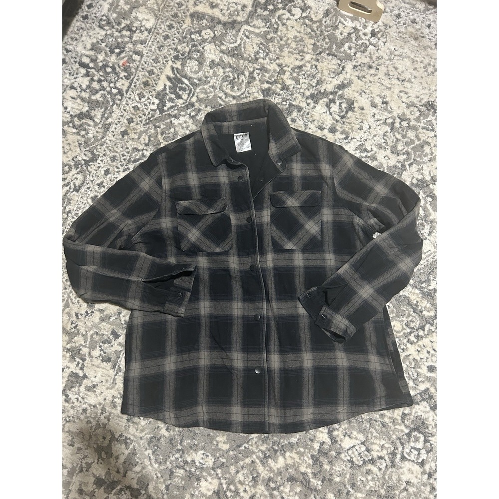 Ziya Active‎ Plaid Flannel Jacket Size Xxl